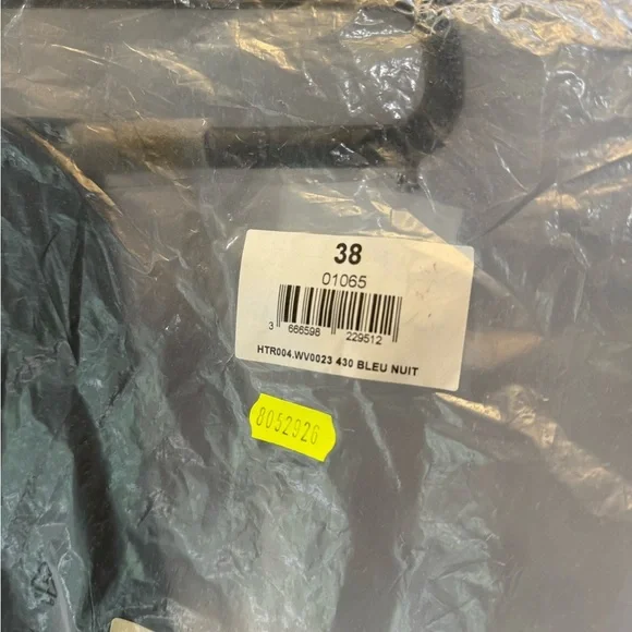 Ami Paris Men's Deep Blue Dress Pants - 38 eu - Picture 3 of 6